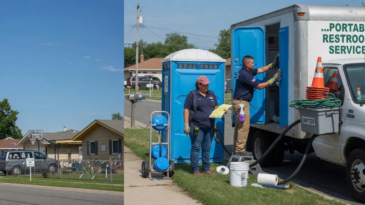 Portable Toilet Rental in Hollenberg, KS near me